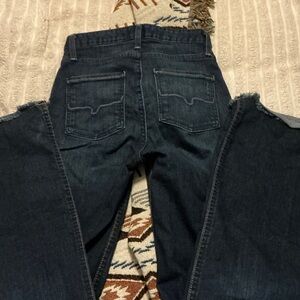 Kimes Ranch Dark Blue Flare Jeans